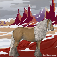 Horse Color:Silver Smoky Black 