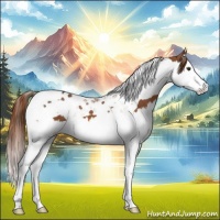 Horse Color:Chestnut Splash Tobiano  and Chestnut Splash Tobiano 