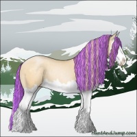 Horse Color:Painted Smoky Black Pearl Splash