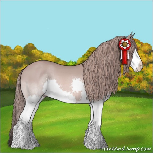 Horse Color:Platinum Chestnut Splash