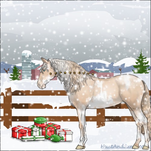 Horse Color:Gold Champagne Pearl Rabicano  and White Spotted Gold Champagne Pearl Rabicano 