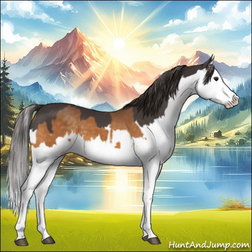 Horse Color:Buckskin Splash  and Smoky Black Splash 