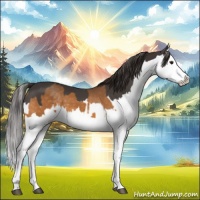 Horse Color:Buckskin Splash  and Smoky Black Splash 