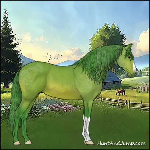 Horse Color:Watercolor Brown 