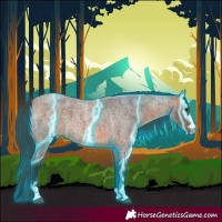 Horse Color:Thunderstruck Bay Roan