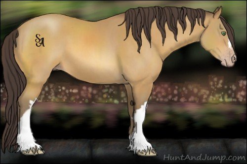 Horse Color:Amber Cream Champagne 