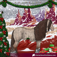 Horse Color:Grullo  and Classic Champagne Dun 