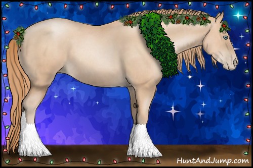 Horse Color:Gold Champagne Pearl Rabicano and Gold Champagne Pearl