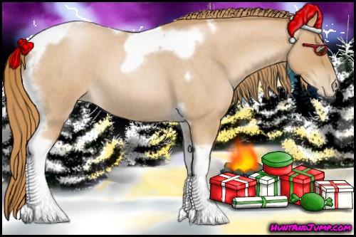 Horse Color:Red Roan Pearl Tobiano Frame