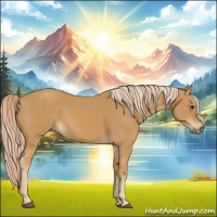 Horse Color:Palomino 