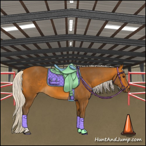 Horse Color:Silver Buckskin Tobiano 