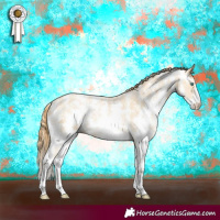 Horse Color:Smoky Black Pearl Sabino 