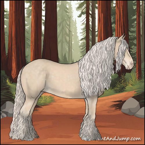 Horse Color:Cremello 
