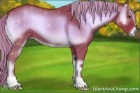 Horse Color:Watercolor Liver Red Onyx 