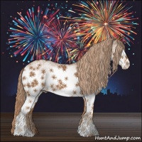 Horse Color:White Spotted Chestnut