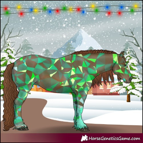 Horse Color:Chestnut Tobiano