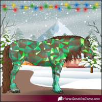 Horse Color:Chestnut Tobiano