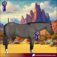Horse Color:Grullo 