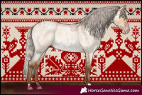 Horse Color:Gray Silver Amber Champagne Roan Dun 
