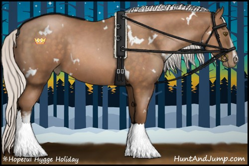 Horse Color:White Spotted Silver Brown Pearl