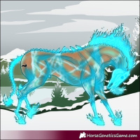 Horse Color:Thunderstruck Chestnut Rabicano