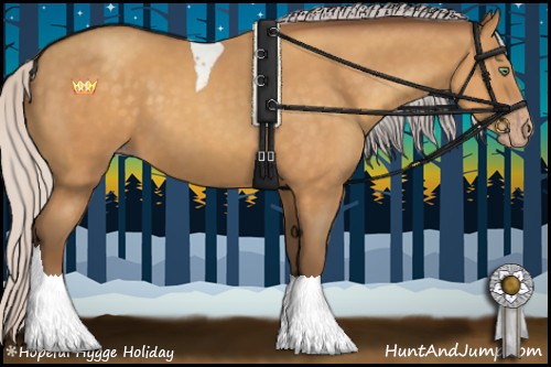 Horse Color:Silver Sable Cream Champagne Tobiano
