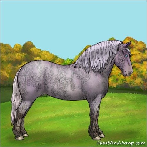 Horse Color:Silver Amber Cream Champagne Ice Roan Pearl Dun 