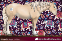 Horse Color:Palomino Pearl 