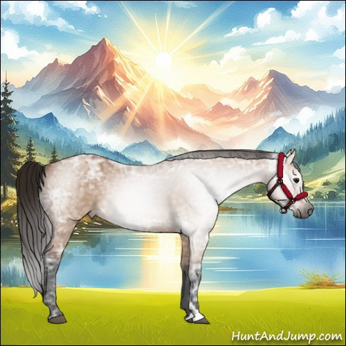 Horse Color:Gray Bay Ice Dun 