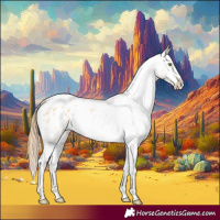 Horse Color:Gold Champagne Dun Varnish 