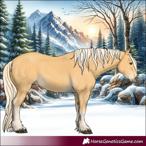 Horse Color:Palomino 