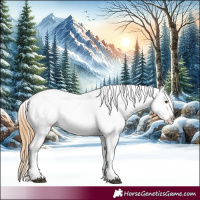 Horse Color:Chestnut Appaloosa 