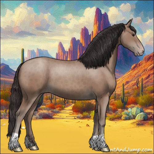 Horse Color:Classic Champagne 