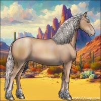 Horse Color:Silver Classic Champagne