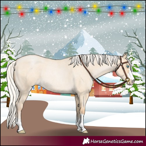 Horse Color:Silver Smoky Grullo Roan Pearl 