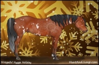 Horse Color:White Spotted Bay