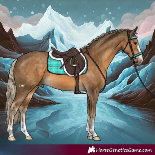 Horse Color:Chocolate Palomino 