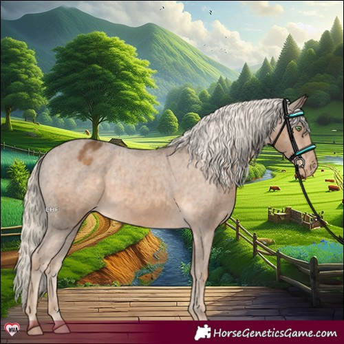Horse Color:Chocolate Palomino Appaloosa 