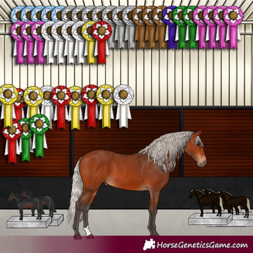 Horse Color:Silver Brown 