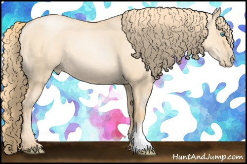 Horse Color:Gold Champagne Pearl Dun 
