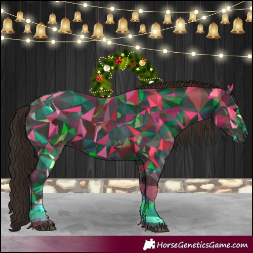 Horse Color:Liver Chestnut Tobiano 