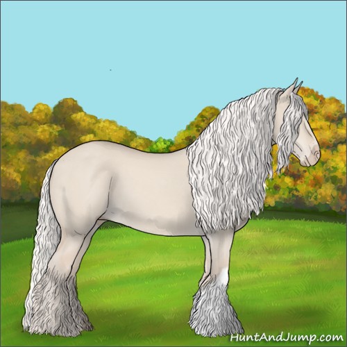 Horse Color:Silver Smoky Creme Dun 