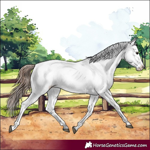 Horse Color:Grullo Appaloosa 