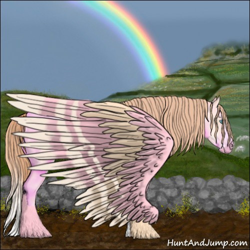 Horse Color:Amber Cream Champagne Roan Pearl Splash 