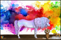 Horse Color:Watercolor Palomino Onyx
