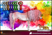 Horse Color:Watercolor Red Onyx 