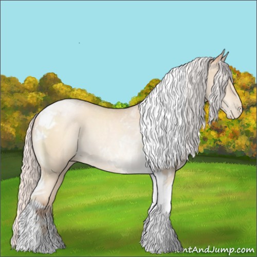 Horse Color:Silver Sable Cream Champagne Pearl Tobiano Rabicano 