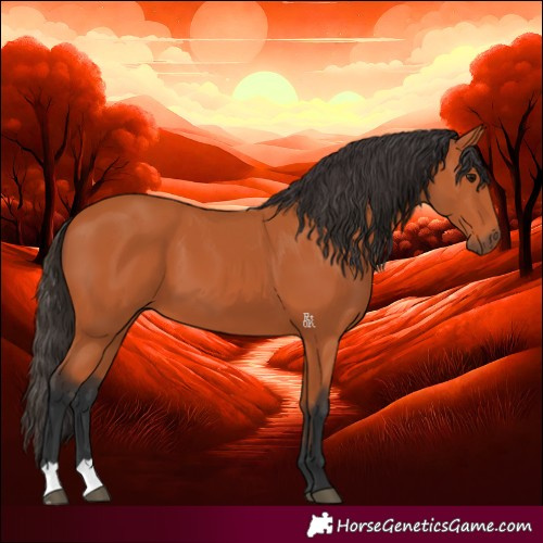 Horse Color:Bay 