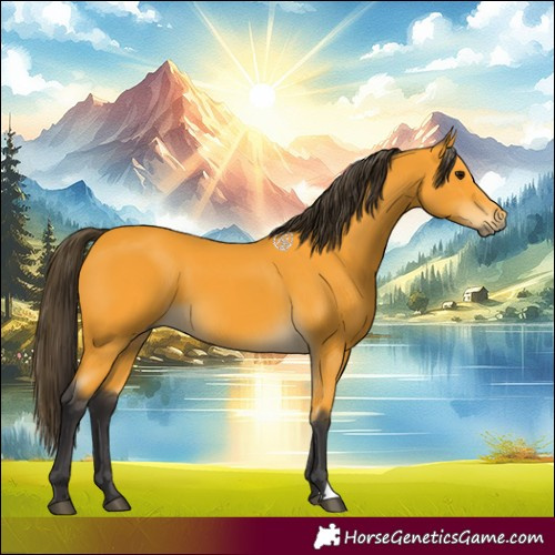 Horse Color:Buckskin 