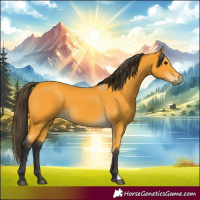 Horse Color:Buckskin 
